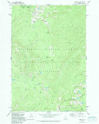 Download a high-resolution, GPS-compatible USGS topo map for Stripe Mountain, ID (1994 edition)