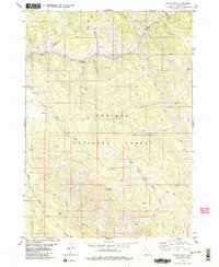 Download a high-resolution, GPS-compatible USGS topo map for Stump Peak, ID (1980 edition)