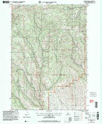 Download a high-resolution, GPS-compatible USGS topo map for Sturgill Peak, ID (2007 edition)