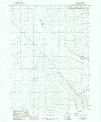 Download a high-resolution, GPS-compatible USGS topo map for Sublett, ID (1985 edition)