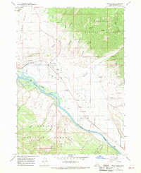 Download a high-resolution, GPS-compatible USGS topo map for Swan Valley, ID (1969 edition)