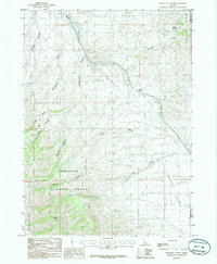 Download a high-resolution, GPS-compatible USGS topo map for Sweetzer Canyon, ID (1985 edition)