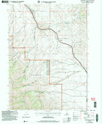 Download a high-resolution, GPS-compatible USGS topo map for Sweetzer Canyon, ID (2006 edition)