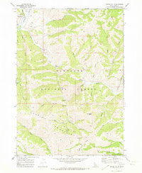 Download a high-resolution, GPS-compatible USGS topo map for Sydney Butte, ID (1973 edition)