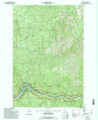Download a high-resolution, GPS-compatible USGS topo map for Syringa, ID (1997 edition)