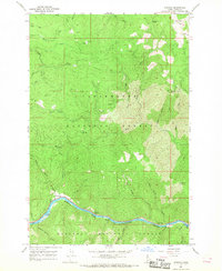 Download a high-resolution, GPS-compatible USGS topo map for Syringa, ID (1968 edition)