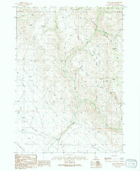 Download a high-resolution, GPS-compatible USGS topo map for Syrup Creek, ID (1991 edition)