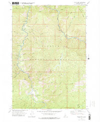 Download a high-resolution, GPS-compatible USGS topo map for Teapot Mtn, ID (1977 edition)
