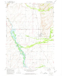 Download a high-resolution, GPS-compatible USGS topo map for Tetonia, ID (1980 edition)