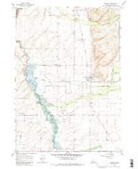 Download a high-resolution, GPS-compatible USGS topo map for Tetonia, ID (1980 edition)