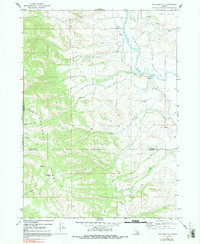 Download a high-resolution, GPS-compatible USGS topo map for Thatcher Hill, ID (1991 edition)