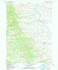 Download a high-resolution, GPS-compatible USGS topo map for Thatcher Hill, ID (1991 edition)