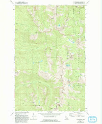 Download a high-resolution, GPS-compatible USGS topo map for The Wigwams, ID (1993 edition)