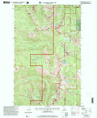Download a high-resolution, GPS-compatible USGS topo map for The Wigwams, ID (1999 edition)