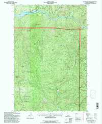 Download a high-resolution, GPS-compatible USGS topo map for Thompson Point, ID (1997 edition)