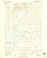 preview thumbnail of historical topo map of Lincoln County, ID in 1957