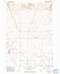 Download a high-resolution, GPS-compatible USGS topo map for Thorn Creek SW, ID (1992 edition)