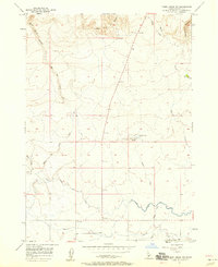 Download a high-resolution, GPS-compatible USGS topo map for Thorn Creek SW, ID (1959 edition)
