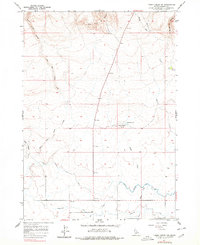 Download a high-resolution, GPS-compatible USGS topo map for Thorn Creek SW, ID (1978 edition)