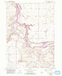 Download a high-resolution, GPS-compatible USGS topo map for Thousand Springs, ID (1993 edition)