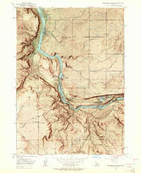 Download a high-resolution, GPS-compatible USGS topo map for Thousand Springs, ID (1962 edition)