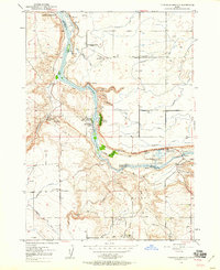 Download a high-resolution, GPS-compatible USGS topo map for Thousand Springs, ID (1960 edition)