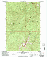 Download a high-resolution, GPS-compatible USGS topo map for Three Prong Mountain, ID (1999 edition)