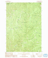 Download a high-resolution, GPS-compatible USGS topo map for Tincup Hill, ID (1991 edition)
