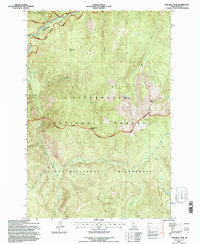 Download a high-resolution, GPS-compatible USGS topo map for Tom Beal Peak, ID (1997 edition)