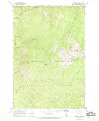 Download a high-resolution, GPS-compatible USGS topo map for Tom Beal Peak, ID (1969 edition)