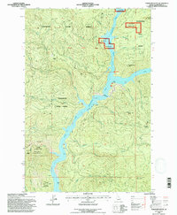 Download a high-resolution, GPS-compatible USGS topo map for Township Butte, ID (1997 edition)