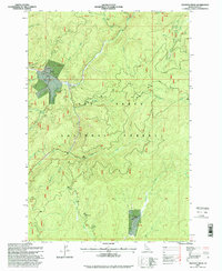 Download a high-resolution, GPS-compatible USGS topo map for Trapper Creek, ID (1999 edition)