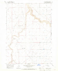 Download a high-resolution, GPS-compatible USGS topo map for Tuanna Butte, ID (1966 edition)