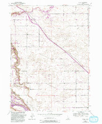 Download a high-resolution, GPS-compatible USGS topo map for Tuttle, ID (1993 edition)
