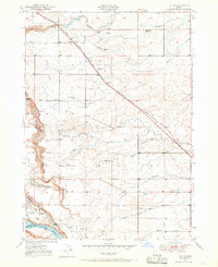 Download a high-resolution, GPS-compatible USGS topo map for Tuttle, ID (1968 edition)