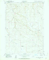 Download a high-resolution, GPS-compatible USGS topo map for Twentymile Butte, ID (1964 edition)