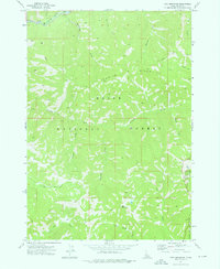 preview thumbnail of historical topo map of Boise County, ID in 1972