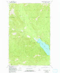 Download a high-resolution, GPS-compatible USGS topo map for Upper Priest Lake, ID (1993 edition)