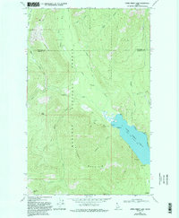 preview thumbnail of historical topo map of Bonner County, ID in 1969