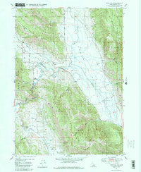 preview thumbnail of historical topo map of Caribou County, ID in 1951