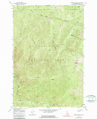 Download a high-resolution, GPS-compatible USGS topo map for Vermilion Peak, ID (1987 edition)