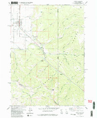 Download a high-resolution, GPS-compatible USGS topo map for Victor, ID (1979 edition)
