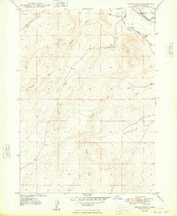 preview thumbnail of historical topo map of Owyhee County, ID in 1948