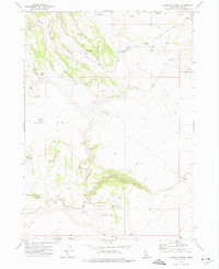 Download a high-resolution, GPS-compatible USGS topo map for Wagon Box Basin, ID (1976 edition)