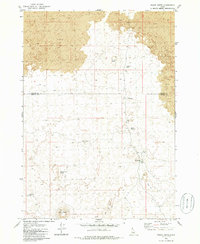 Download a high-resolution, GPS-compatible USGS topo map for Wagon Butte, ID (1986 edition)