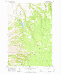 Download a high-resolution, GPS-compatible USGS topo map for Waha, ID (1978 edition)