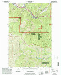 Download a high-resolution, GPS-compatible USGS topo map for Wallace, ID (1998 edition)