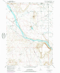 Download a high-resolution, GPS-compatible USGS topo map for Walters Butte, ID (1985 edition)