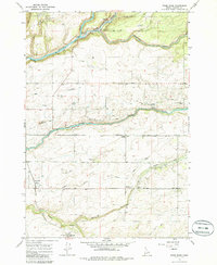 Download a high-resolution, GPS-compatible USGS topo map for Warm River, ID (1986 edition)