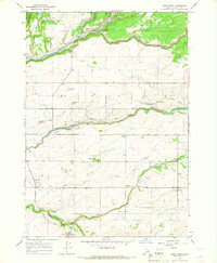 Download a high-resolution, GPS-compatible USGS topo map for Warm River, ID (1967 edition)